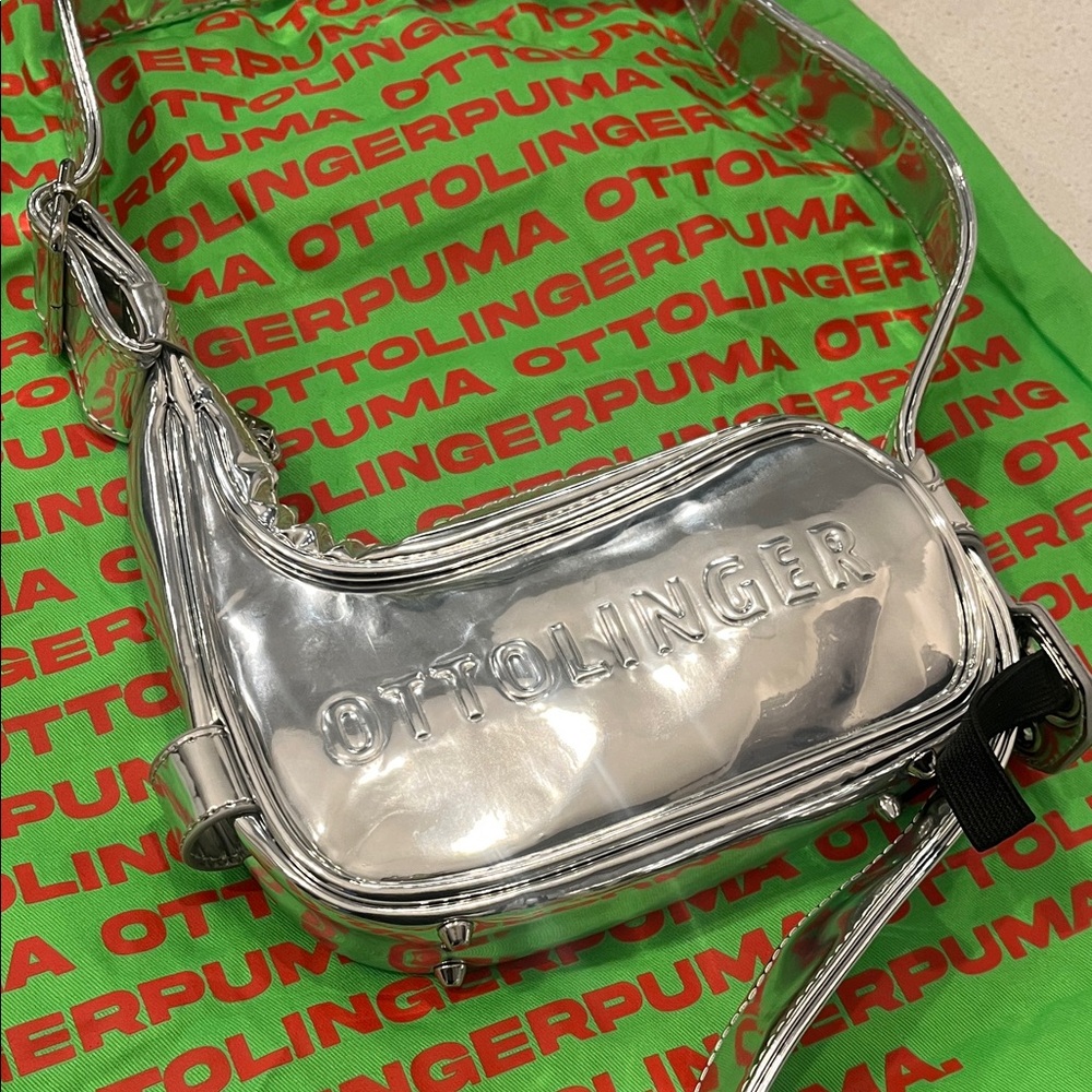 Puma Silver Crossbody Bag